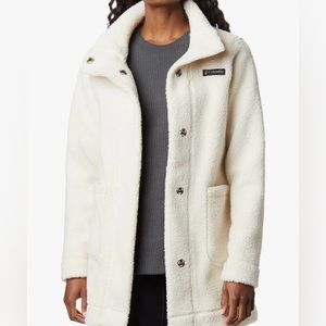 Columbia Panorama Long Jacket size XL cream